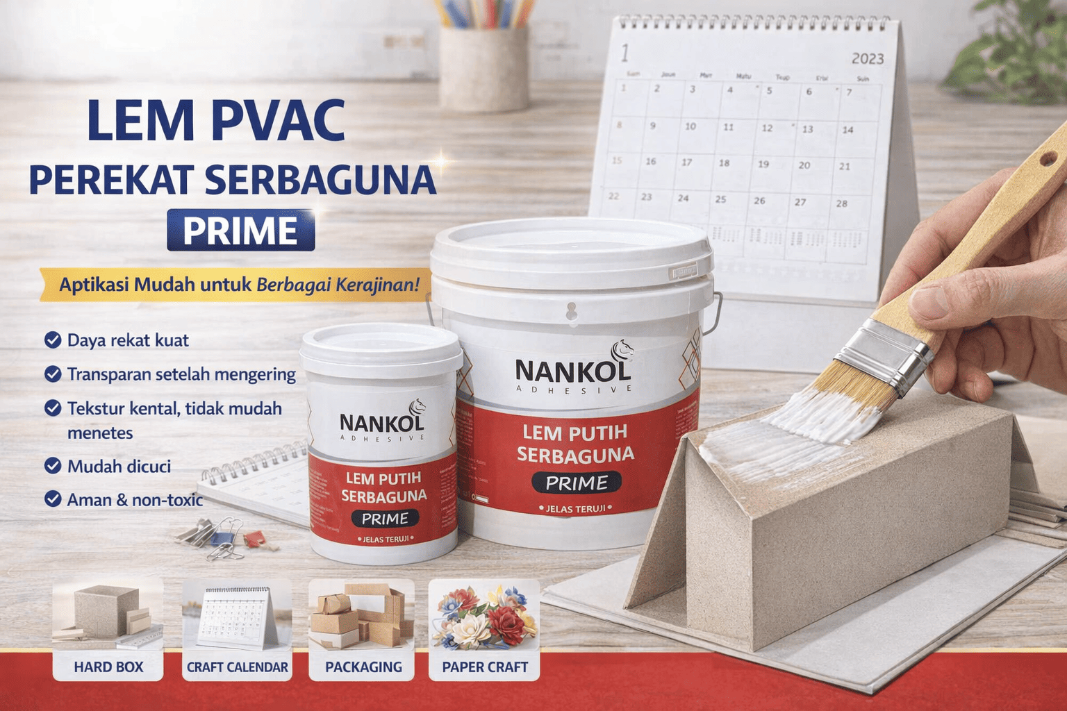 Lem Hardcover Lem Serbaguna MurahNankol Prime